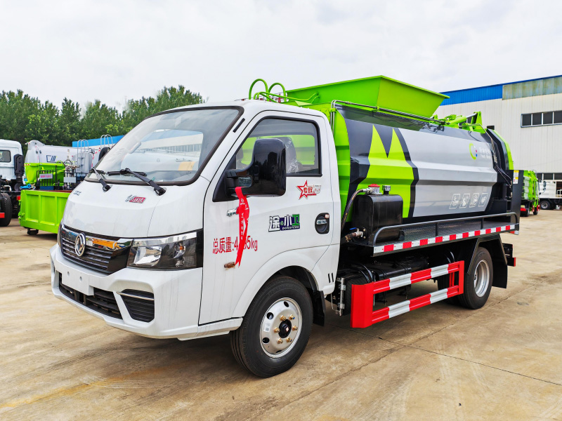 東風途逸斷氣剎藍牌 藍牌6.5方餐廚垃圾車